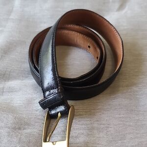 Black and Brown Leather Belt Bags